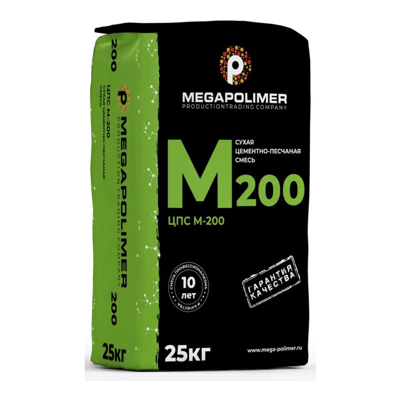 ЦПС МЕГАПОЛИМЕР М-200 (25кг) 56шт/под