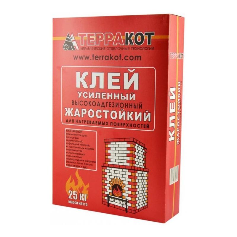 ТЕРРАКОТ Кладочная печная смесь глино-шамотная (20кг)