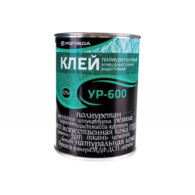 Клей унив 0,75л УР-600 Рогнеда полиуретан