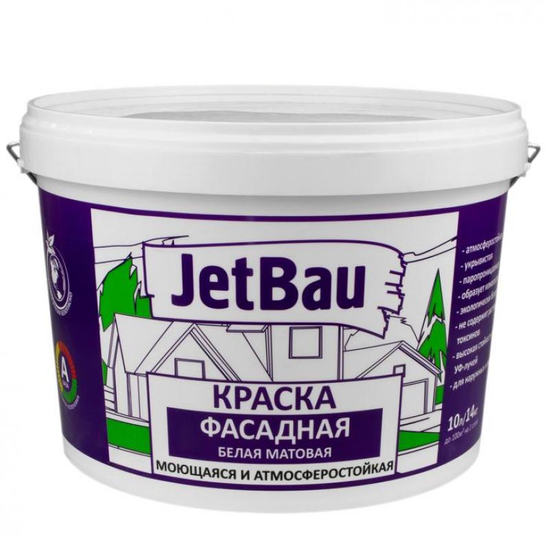 Краска фасадная акриловая ПРЕМЬЕР  FASADE-COLOR JETBAU 7 кг