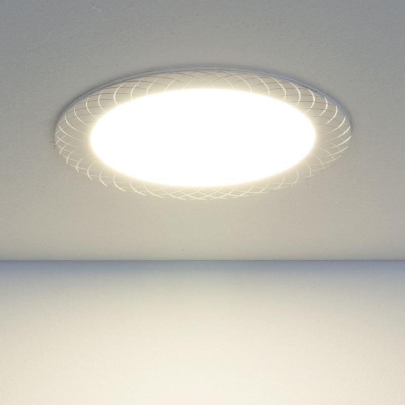 Светильники Down Light - DLR005 12W 4200K WH белый