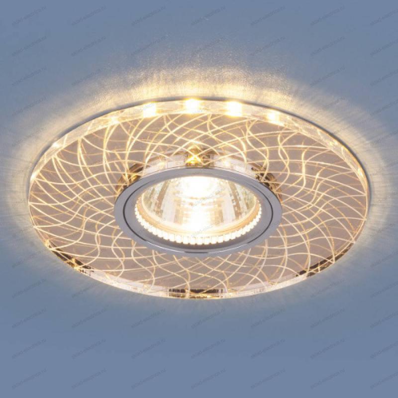 Точечный свет - 8091 MR16 SL/GD зеркальный/золотой