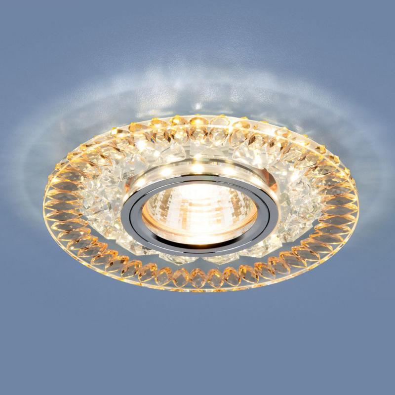 Точечный свет - 2198 MR16 CL/GD прозрачный/золото